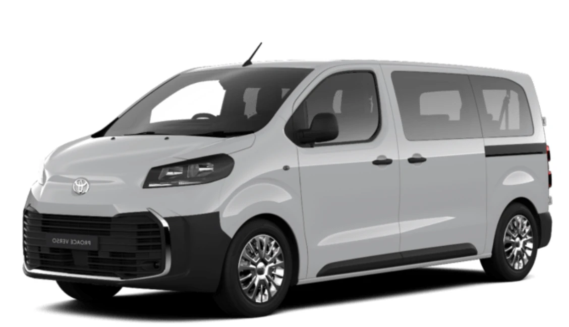 corfu car rentals Toyota proace Van 2025 2